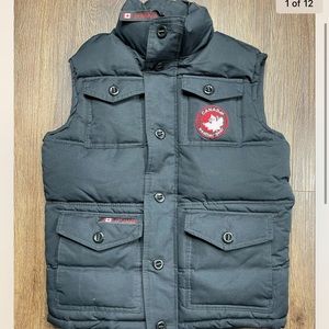 Kids Canada Weather Gear Puffer Vest.